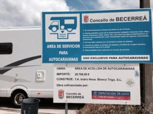Área autocaravana en Becerreá “Area de Becerreá” en, Lugo