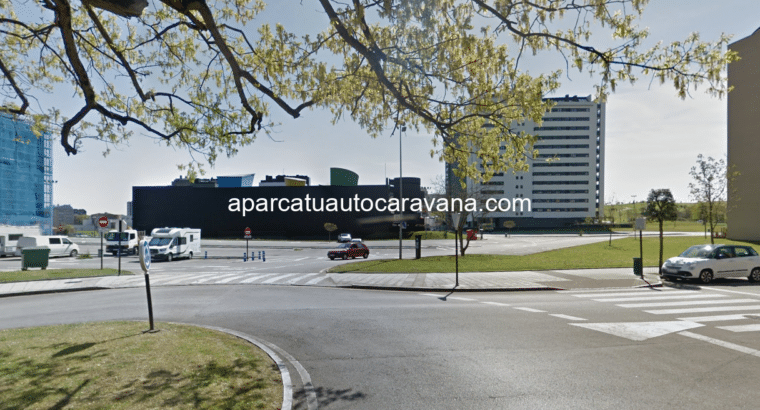 Área autocaravana en Oviedo “Área de La Corredoria” en, Asturias