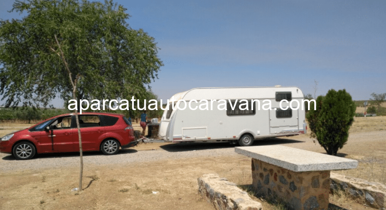 Área autocaravana en Villafranca de los Barros “Área de Villafranca de los Barros” en, Badajoz