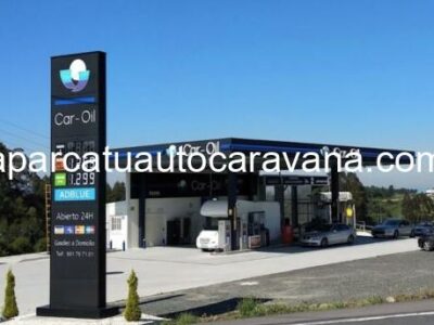 Área autocaravana en Vilasantar “Área de Car-Oil” en, A Coruña