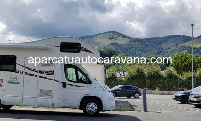 Área autocaravana en Legarda “Área de El Camino” en, Navarra
