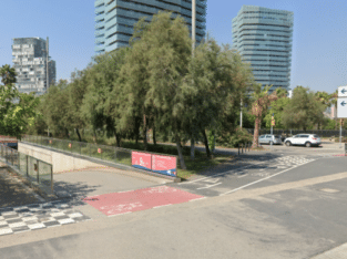 Área autocaravana en Barcelona [García Faria] “Parking BSM García Faria” en, Barcelona