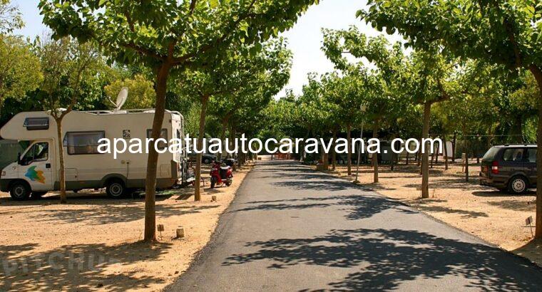 Área autocaravana en La Carlota “Área del Camping Carlos III” en, Córdoba